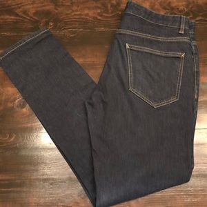 EUC TOPMAN JEANS STRETCH SLIM SIZE 32 DARK WASH